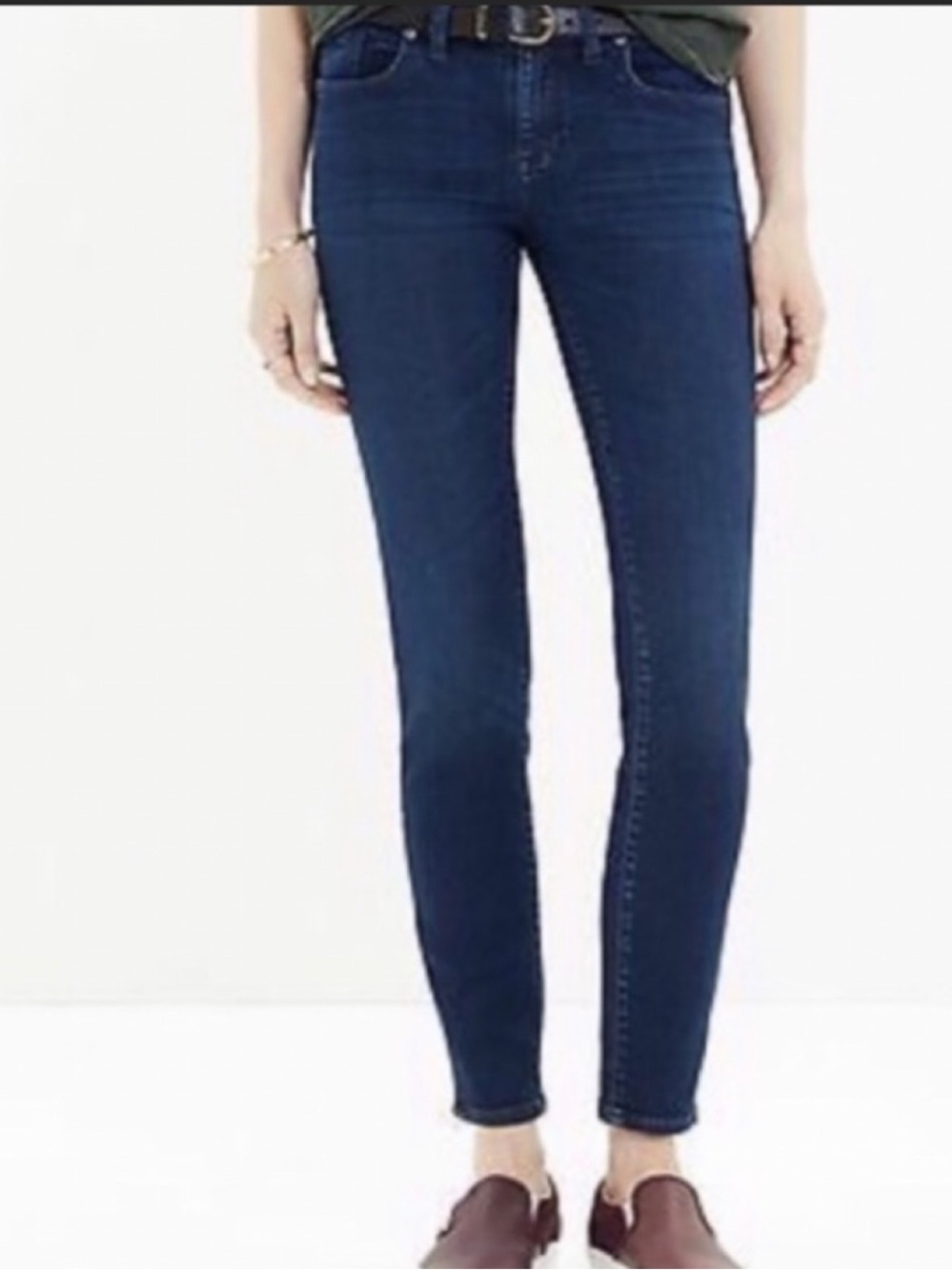 Madewell Skinny Skinny Zipper Jean